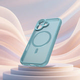Husa de protectie Techsuit HaloFrost II MagSafe compatibil cu iPhone 16, Verde Menta
