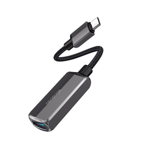 Adaptor Mcdodo OTG Adapter (CA-2830), Type-C to Type-C, USB, Aluminum Alloy, Nylon, 3A. 60W, 13cm, Gri Inchis