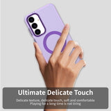 Husa de protectie Techsuit CandyCase MagSafe compatibil cu Samsung Galaxy S25 FE, Mov