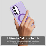 Husa de protectie Techsuit CandyCase MagSafe compatibil cu Oppo A5 4G / A5 5G, Mov