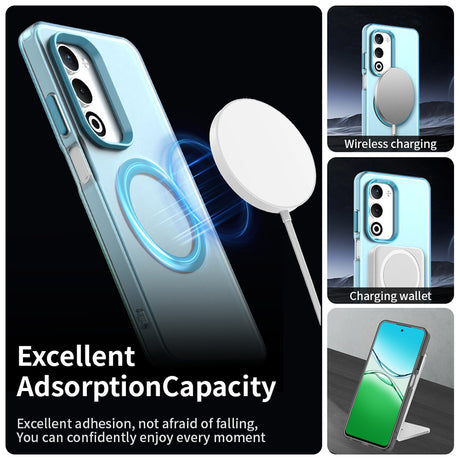 Husa de protectie Techsuit CandyCase MagSafe compatibil cu Oppo A5 4G / A5 5G, Albastru