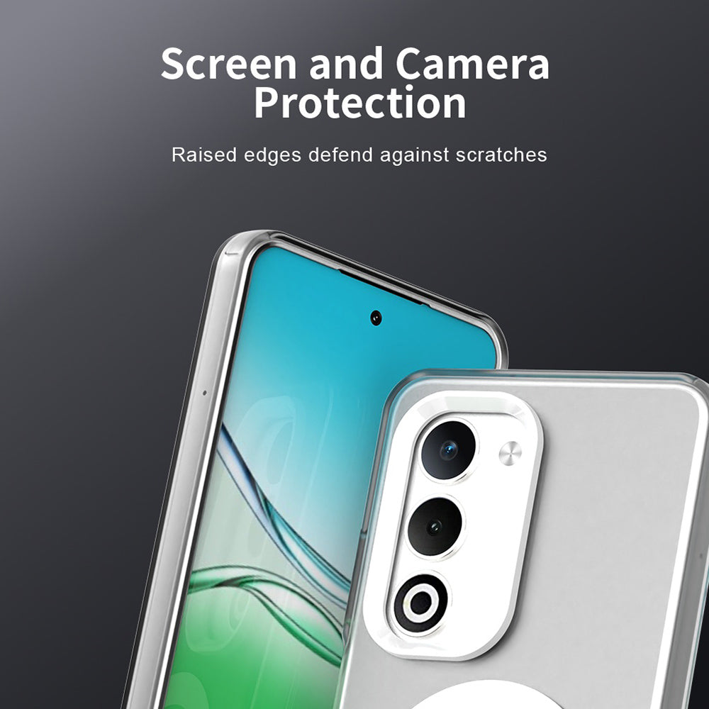 Husa de protectie Techsuit CandyCase MagSafe compatibil cu Oppo A5 4G / A5 5G, Alb