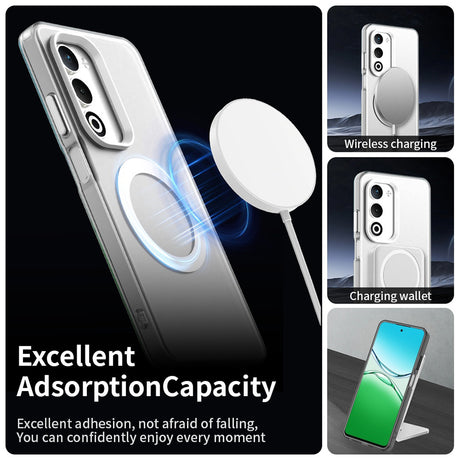 Husa de protectie Techsuit CandyCase MagSafe compatibil cu Oppo A5 4G / A5 5G, Alb