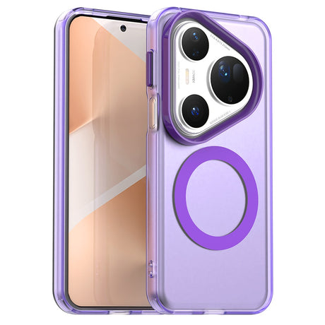 Husa de protectie Techsuit CandyCase MagSafe compatibil cu Huawei Pura 80 Ultra, Mov