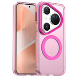 Husa de protectie Techsuit CandyCase MagSafe compatibil cu Huawei Pura 80 Ultra, Roz