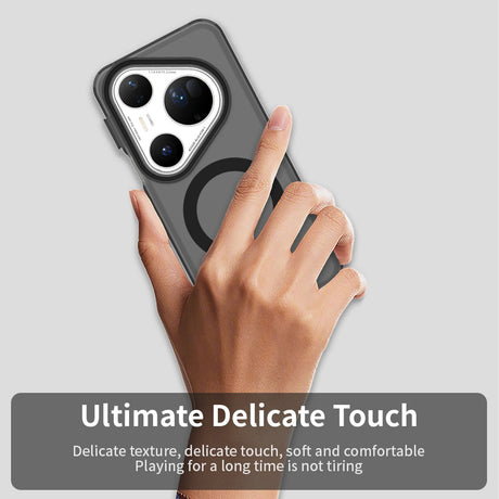 Husa de protectie Techsuit CandyCase MagSafe compatibil cu Huawei Pura 80 Ultra, Negru