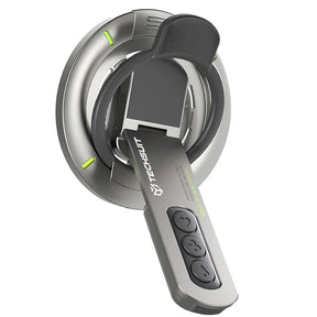 Suport Techsuit Premium MagSafe Ring AluStandX (SB1), for Desk, 360° Magnetic, Adjustable Stand, Aluminum & Zinc, Gri