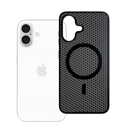 Husa de protectie 3mk COOLing MagCase compatibil cu iPhone 16, Negru