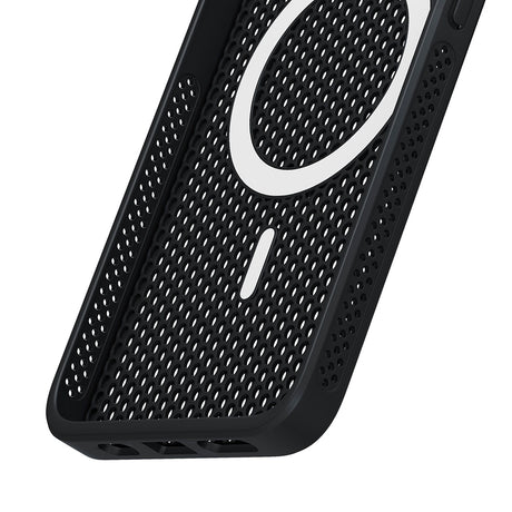 Husa de protectie 3mk COOLing MagCase compatibil cu iPhone 16, Negru