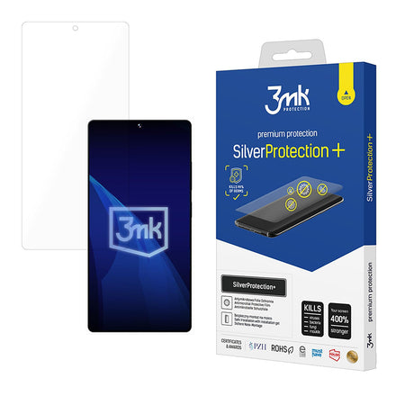 Folie de protectie 3mk SilverProtection+ Film compatibil cu Samsung Galaxy S25 Ultra, Transparent