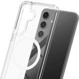 Husa de protectie 3mk Armor MagCase compatibil cu Samsung Galaxy S25 / S24, Transparent