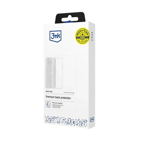Husa de protectie 3mk Clear compatibil cu Motorola Edge 60 Pro, Transparent