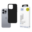 Husa de protectie 3mk Matt compatibil cu iPhone 16 Pro, Negru