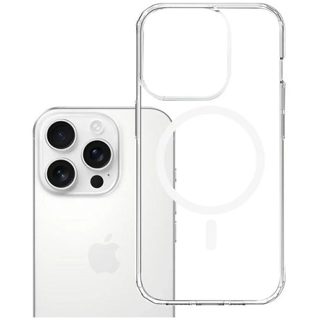 Husa de protectie 3mk Armor MagCase compatibil cu iPhone 16 Pro Max, Transparent