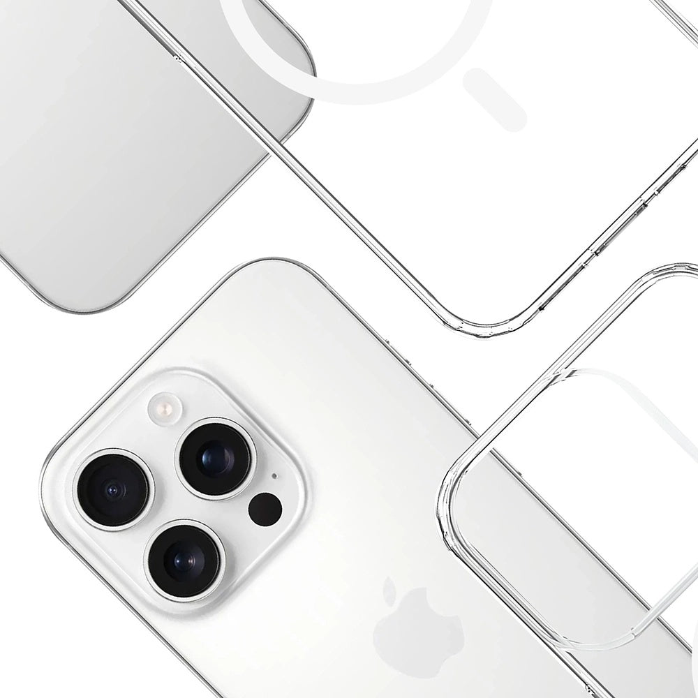 Husa de protectie 3mk Armor MagCase compatibil cu iPhone 14 Pro, Transparent