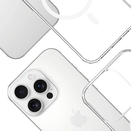 Husa de protectie 3mk Armor MagCase compatibil cu iPhone 14 Pro, Transparent