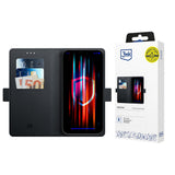 3mk Husa de protectie 3mk Wallet compatibil cu iPhone 16e / iPhone 17e, Negru