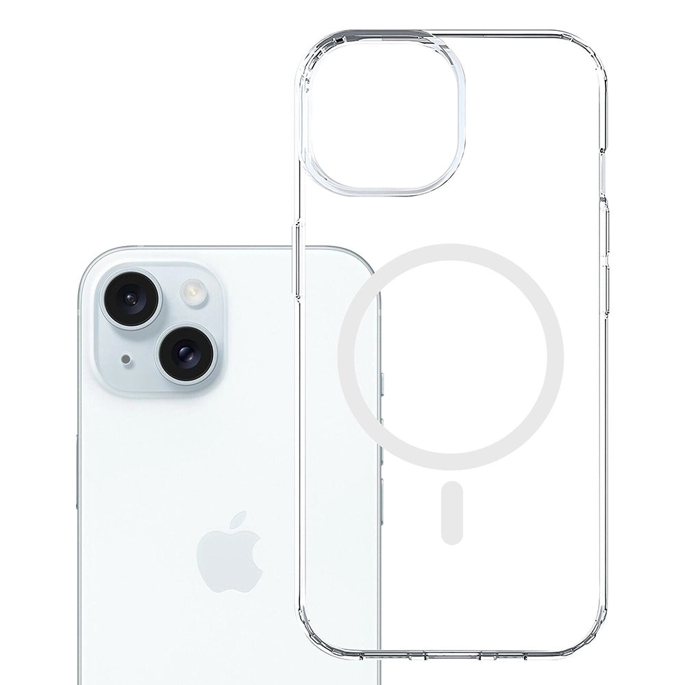 Folie de protectie 3mk Armor MagCase compatibil cu iPhone 15, Transparent