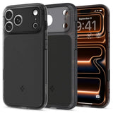 Husa de protectie Spigen Ultra Hybrid T MagSafe (ACS10281) compatibil cu iPhone 17 Pro Max, Negru Mat