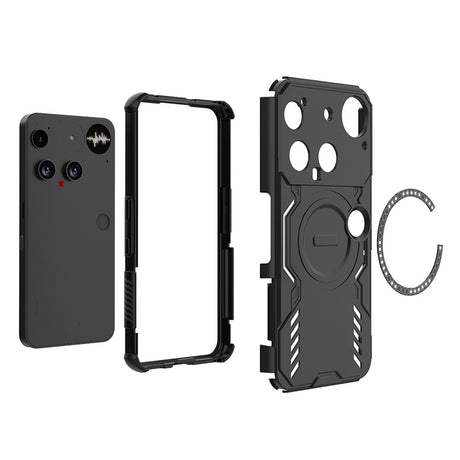 Husa de protectie Techsuit ArmorMag compatibil cu Nothing Phone (3), Negru
