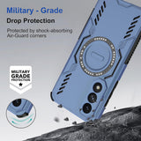Husa de protectie Techsuit ArmorMag compatibil cu OnePlus Nord 5, Albastru
