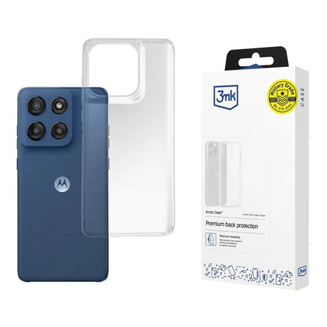 Husa de protectie 3mk Armor compatibil cu Motorola Edge 60 / Edge 60 Fusion, Transparent