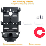Suport Techsuit POS Stand PayNest (POS1), 270° Horizontal Rotation, Tilt up to 30°, Hold Steadily, 3M Adhesive, Negru