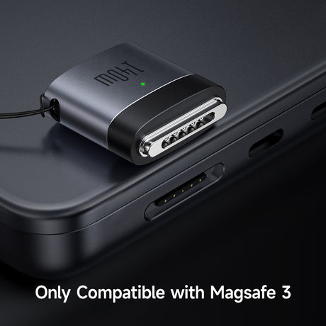 Adaptor Mcdodo OTG Adapter (OT-6850), Type-C to MagSafe 3, 140W, Aluminum Alloy, LED Indicator, for MacBook Air/Pro, Negru