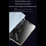 Folie de protectie ANANK 2.5D Anti-fingerprint compatibil cu iPhone 14 Pro Max, Negru