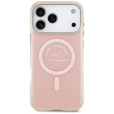 Karl Lagerfeld Husa de protectie Karl Lagerfeld IML Karl RSG Logo MagSafe (KLHMP17XHKRSGPP) compatibil cu iPhone 17 Pro 