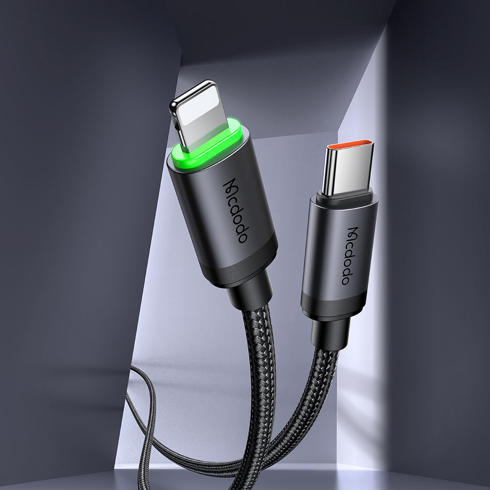 Cablu Mcdodo CA-4820, USB-C la Lightning, 36W, 1m, Negru
