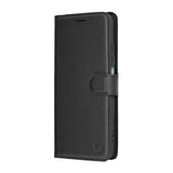 Husa de protectie Techsuit Leather Folio compatibil cu OnePlus Nord 5, Negru