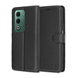 Husa de protectie Techsuit Leather Folio compatibil cu Oppo A5 4G / A5 5G, Negru