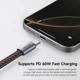 Adaptor Mcdodo Audio Adapter (CA-3120), USB-C to USB-C & DC 3.5mm, PD60W, Premium Sound Quality, Aluminum Alloy/Nylon, 0.1m, Gri