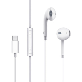 Casti Mcdodo Wired Earphones Element Series (HP-6071), In-Ear, Type-C, 1.2m, Alb