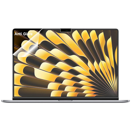 Husa de protectie MacBook Techsuit VisionProX Anti-Blue Light compatibil cu MacBook Air 15" (2023 / 2024), Transparent Mat