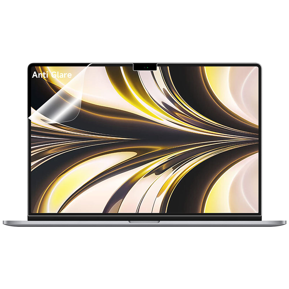 Husa de protectie MacBook Techsuit VisionProX Anti-Blue Light compatibil cu MacBook Air 13" 2024, Transparent Mat