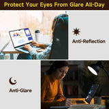 Husa de protectie MacBook Techsuit VisionProX Anti-Blue Light compatibil cu MacBook Air 13" (2018/2017/2020), Transparent Mat