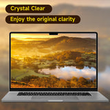 Husa de protectie MacBook Techsuit VisionProX Anti-Blue Light compatibil cu MacBook Air 13" (2018/2017/2020), Transparent Mat