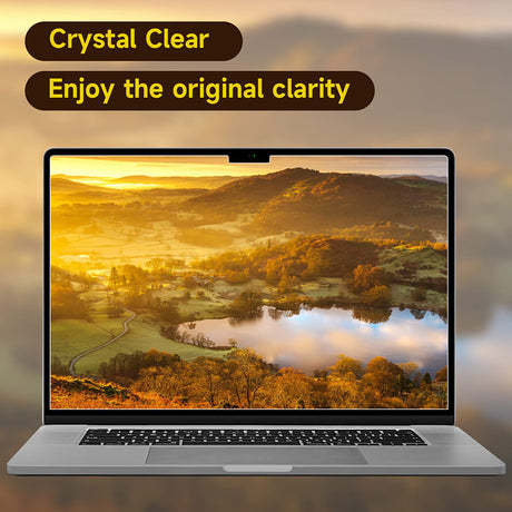 Husa de protectie MacBook Techsuit VisionProX Anti-Blue Light compatibil cu MacBook Air 13" (2018/2017/2020), Transparent Mat