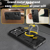 Husa de protectie Techsuit CamGuard Pro compatibil cu Oppo Reno14 F / Reno14 FS 5G, Albastru