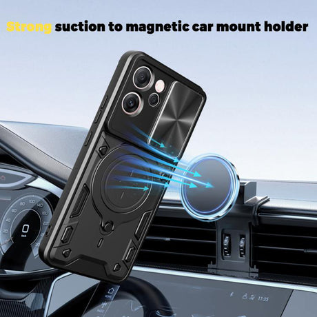 Husa de protectie Techsuit CamGuard Pro compatibil cu Oppo Reno14 F / Reno14 FS 5G, Negru