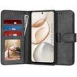 Husa de protectie Techsuit Diary Book compatibil cu Honor 400 Smart 5G / 400 Smart 4G / X7d 4G, Negru