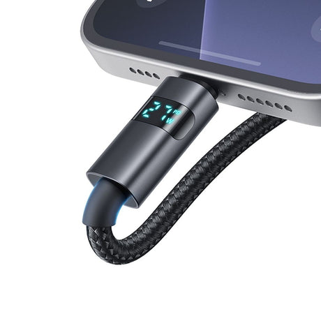 Cablu Mcdodo (CA-5610), USB-C to USB-C, LED Display, 100W, Fast Charging, 1.2m, Negru