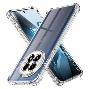 Husa de protectie Techsuit Shockproof Clear Silicone compatibil cu OnePlus 13, Transparent