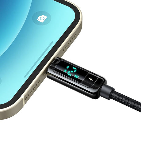 Cablu Mcdodo (CA-9940), USB-A to Lightning, 3A, Digital Display, 1.2m, Negru