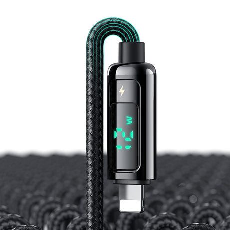 Cablu Mcdodo (CA-9940), USB-A to Lightning, 3A, Digital Display, 1.2m, Negru