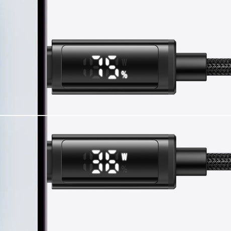 Cablu Mcdodo (CA-7970), USB-A to Lightning, Dual LED Display, 3A, 1.2m, Negru