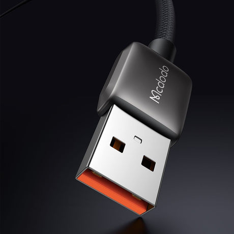 Cablu Mcdodo (CA-2350), USB-C to USB-A, 6A, LED Display, 1.2m, Negru