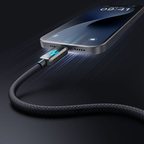 Cablu Mcdodo (CA-4250), USB-C to USB-C, 100W, LED Display, PD Fast Charging, 1.2m, Negru